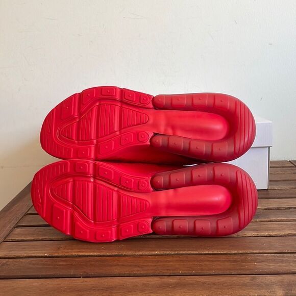 Nike Air Max 270 University Red USA Men Size 10/UK 9/EU 44(CV7544-600) - Picture 9 of 13